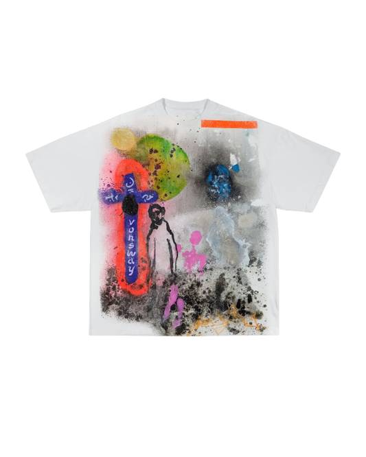 WHITE CROSS SHIRT
