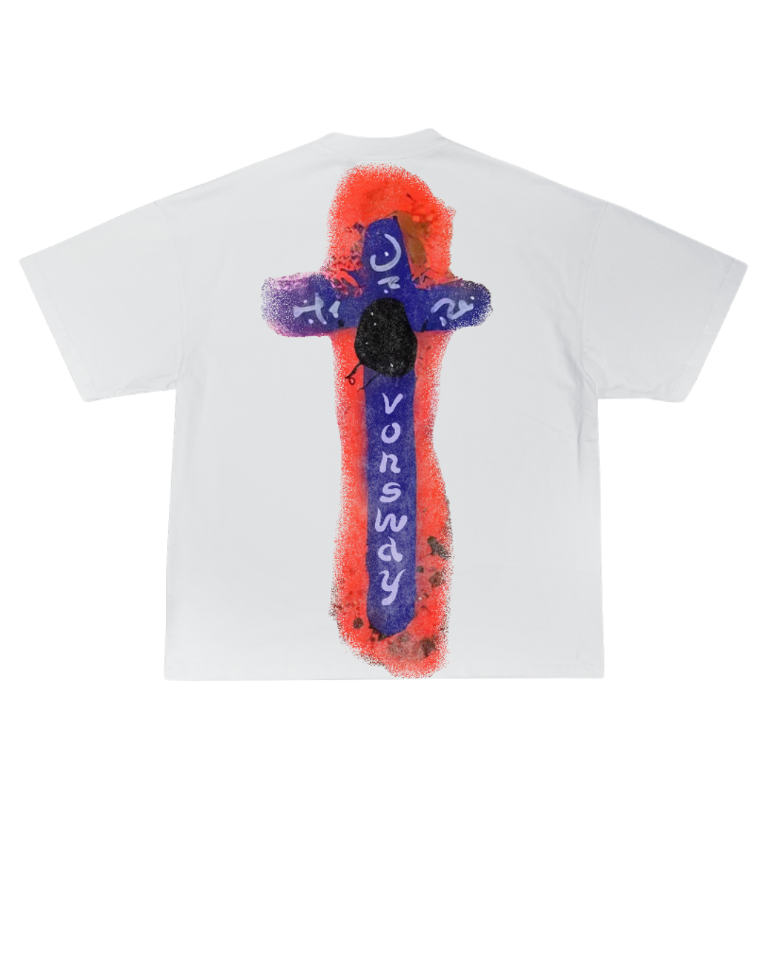 WHITE CROSS SHIRT